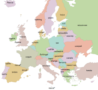 Illustration for article titled Interactive Maps Show How English Words Translate Across Europe